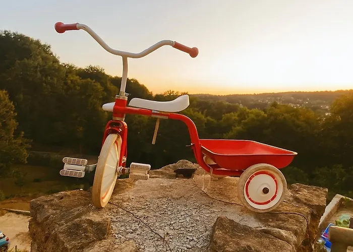شقة Le Velo Rouge - Airco & Parking سارلا لا كانيدا